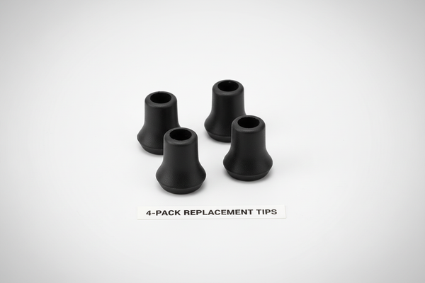 4 Pack Cane Tips Value Display