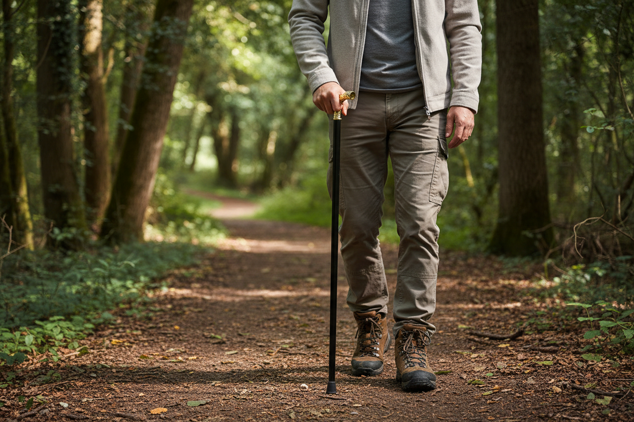 Derby Handle Cane Outdoor Forest Use