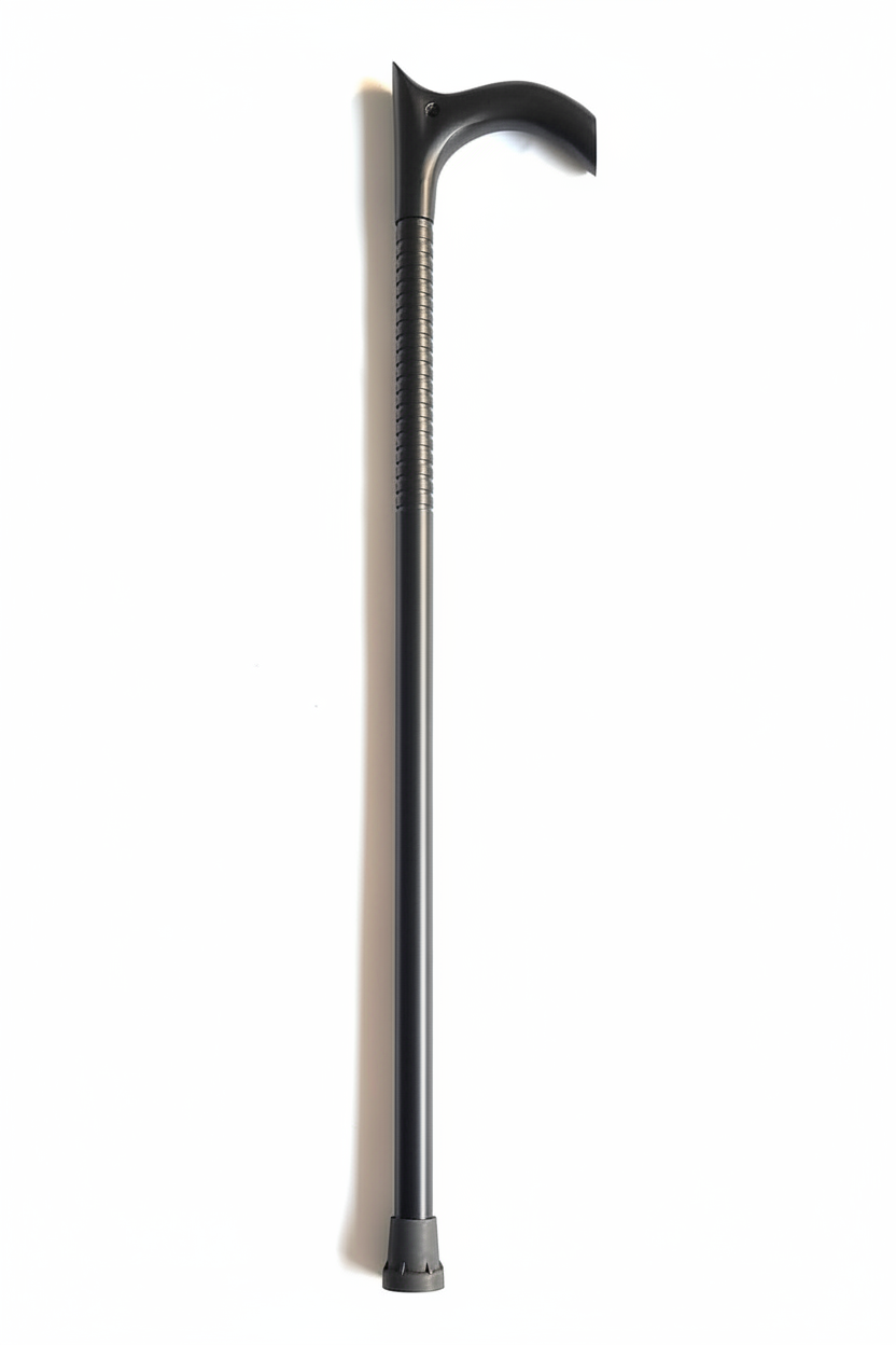 Derby Walking Cane White Background Vertical