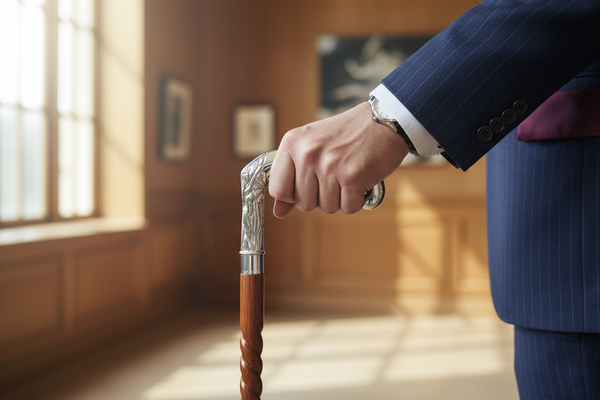 Parrot Walking Stick Hand Holding Handle