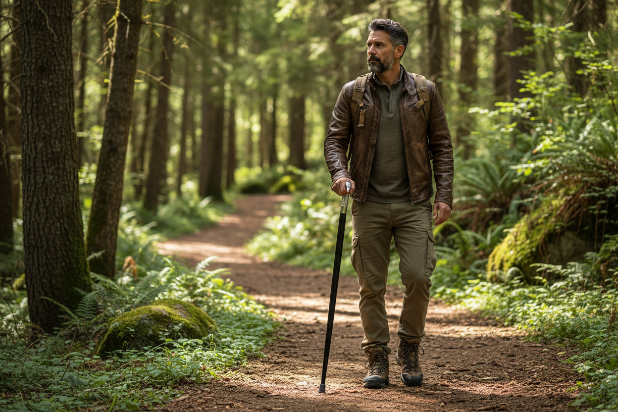 Parrot Walking Stick Outdoor Forest Use