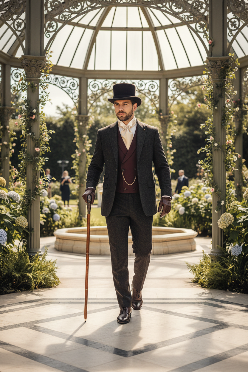 Raven Walking Cane Full-Body Elegant Use