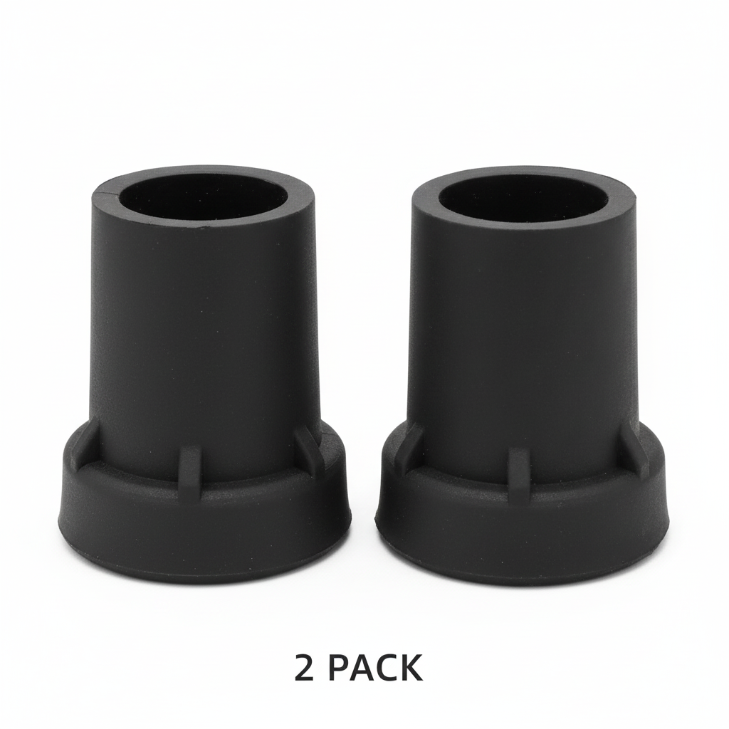 Walking Cane Tips White Background