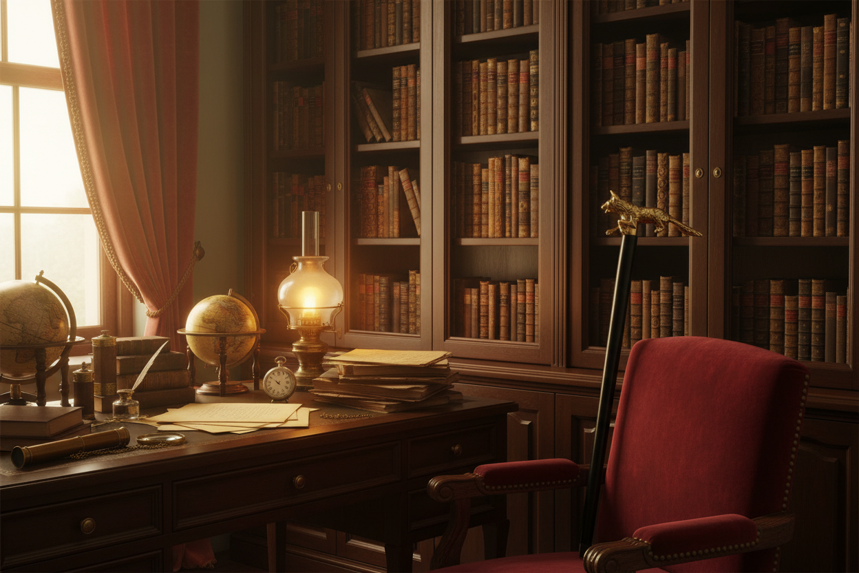 Unique Designer Brass Wolf Handle Black Wooden Walking Stick - Vintage Victorian Antique Cane - Collectible Gift for Men and Women